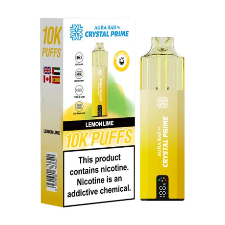 Aura Bar 10k Vape Kit by Crystal Prime