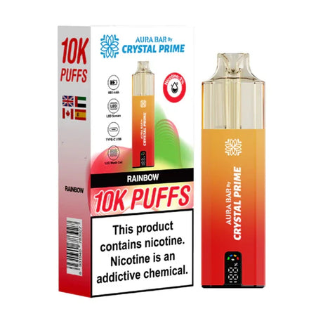 Aura Bar 10k Vape Kit by Crystal Prime