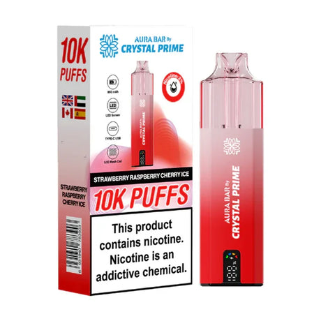 Aura Bar 10k Vape Kit by Crystal Prime