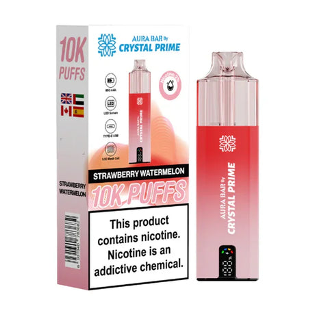 Aura Bar 10k Vape Kit by Crystal Prime