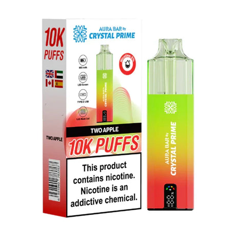 Aura Bar 10k Vape Kit by Crystal Prime