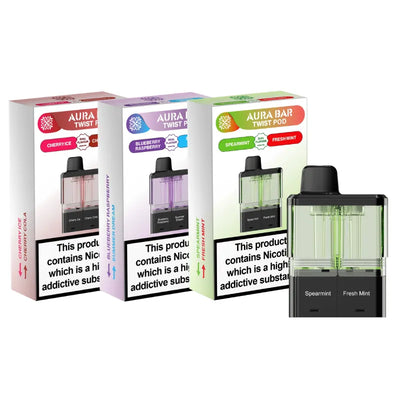 Aura Bar Twist 40k Replacement Pods