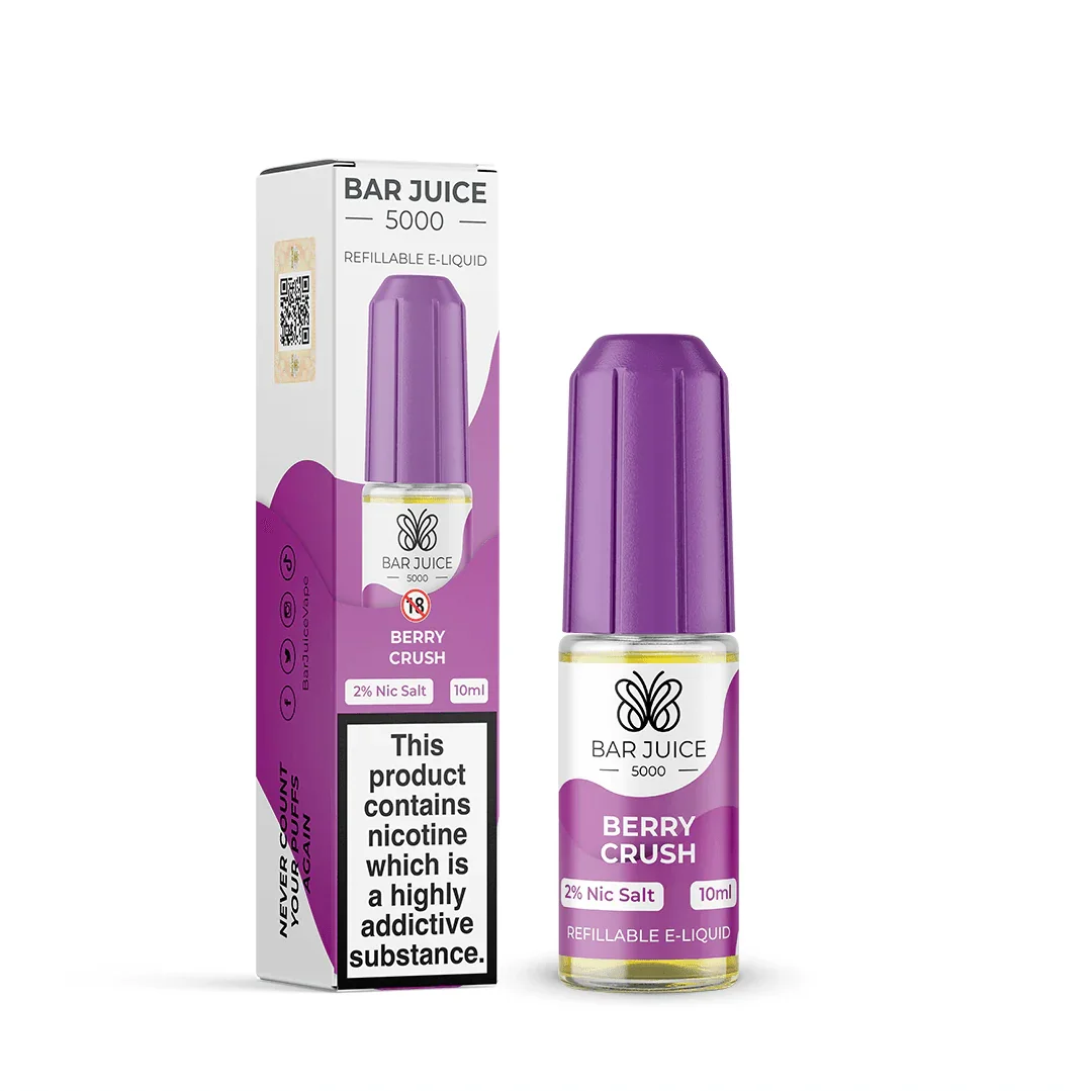 Bar Juice 5000 Berry Crush 10MG Salt Nicotine - Vape Connect Online