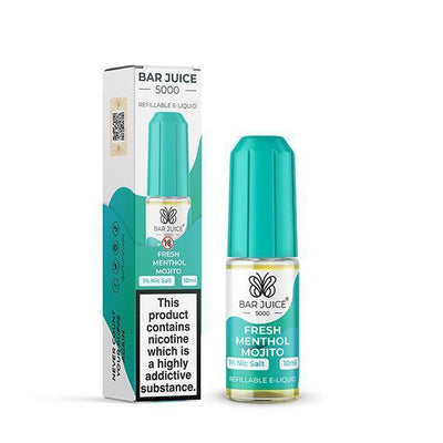 Bar Juice 5000 Fresh Menthol Mojito 10mg - Vape Connect Online