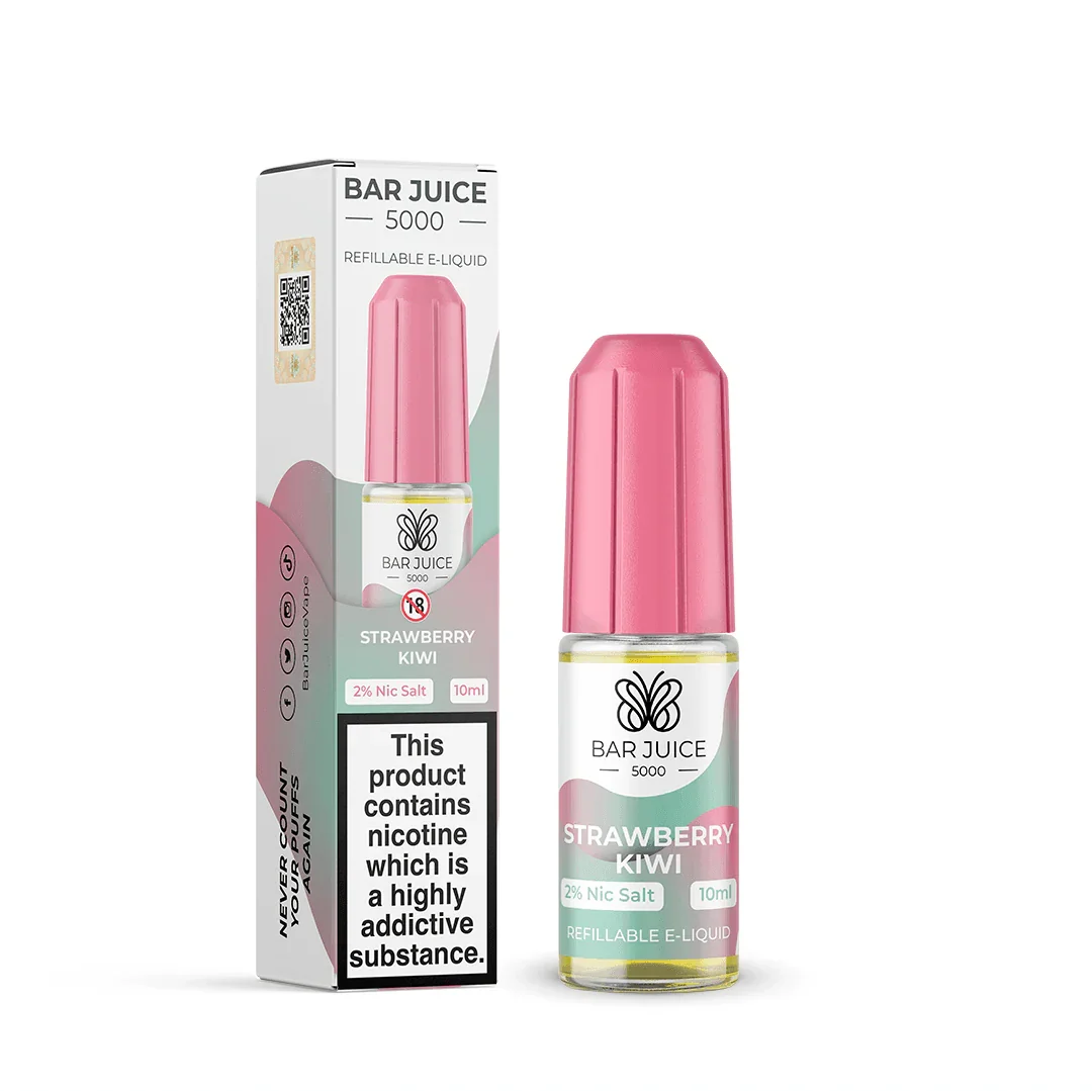 Bar Juice 5000 Strawberry Kiwi 20MG Salt Nicotine - Vape Connect Online