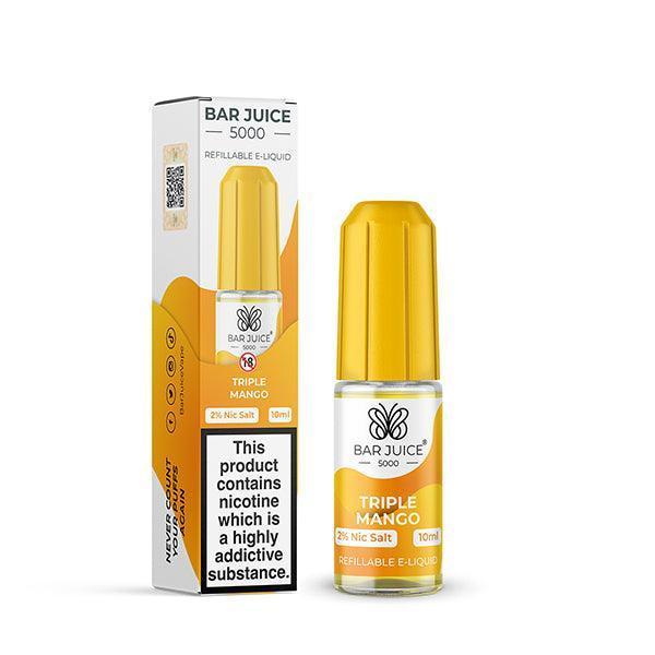 Bar Juice 5000 Triple Mango 20mg - Vape Connect Online