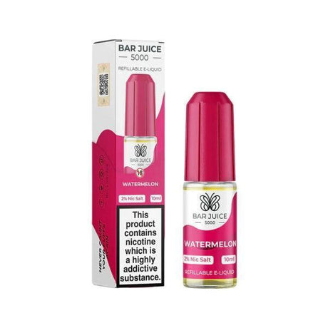 Bar Juice 5000 Watermelon 20MG Salt Nicotine - Vape Connect Online