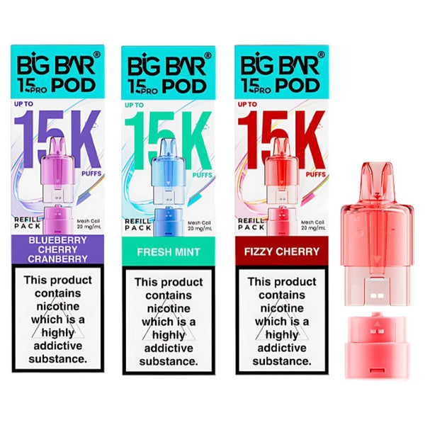 Big Bar 15k Pro Refill Pods