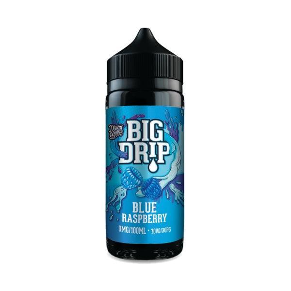 Big Drip Blue Raspberry Shortfill 100ML 0MG - Vape Connect Online