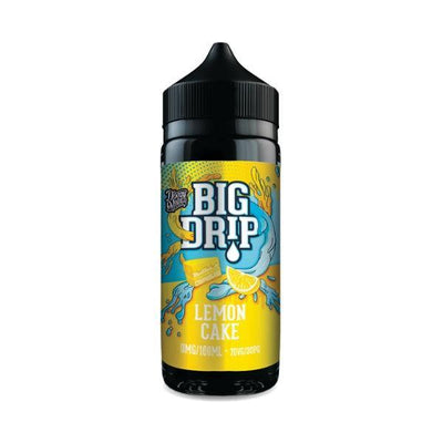 Big Drip Lemon Cake Shortfill 100ML 0MG - Vape Connect Online