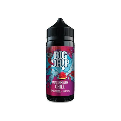 Big Drip Watermelon Chill Shortfill 100ML 0MG - Vape Connect Online