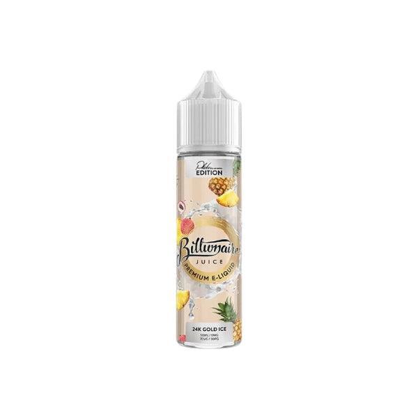Billionaire Juice 24k Gold Ice 50ml 0MG - Vape Connect Online