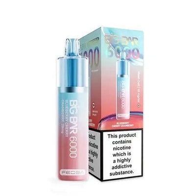 Feoba Big Bar 6000 Blueberry Cherry Cranberry