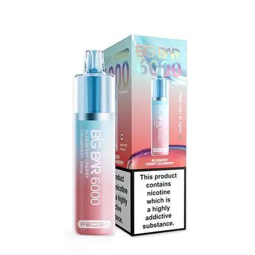 Feoba Big Bar 6000 Blueberry Cherry Cranberry