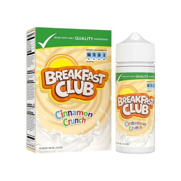 Breakfast Club Cinnamon Crunch 100ml 0MG - Vape Connect Online