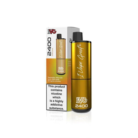 IVG 2400 Cola Lime 4 in 1 Disposable Vape