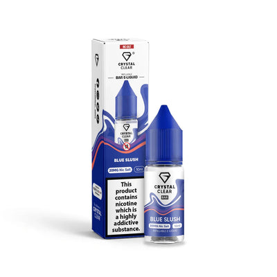 Crystal Clear Blue Slush Salt Nicotine - Vape Connect Online