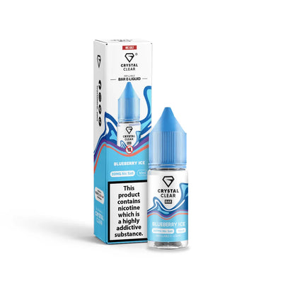 Crystal Clear Blueberry Ice Salt Nicotine - Vape Connect Online