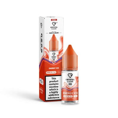 Crystal Clear Energy Ice Salt Nicotine - Vape Connect Online