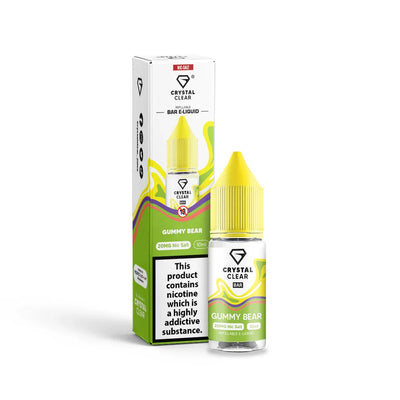 Crystal Clear Gummy Bear Salt Nicotine - Vape Connect Online