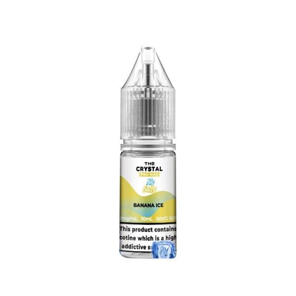 Crystal Pro Max Salt Banana Ice 10ML - Vape Connect Online