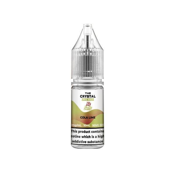 Crystal Pro Max Salt Cola Lime 10ML - Vape Connect Online