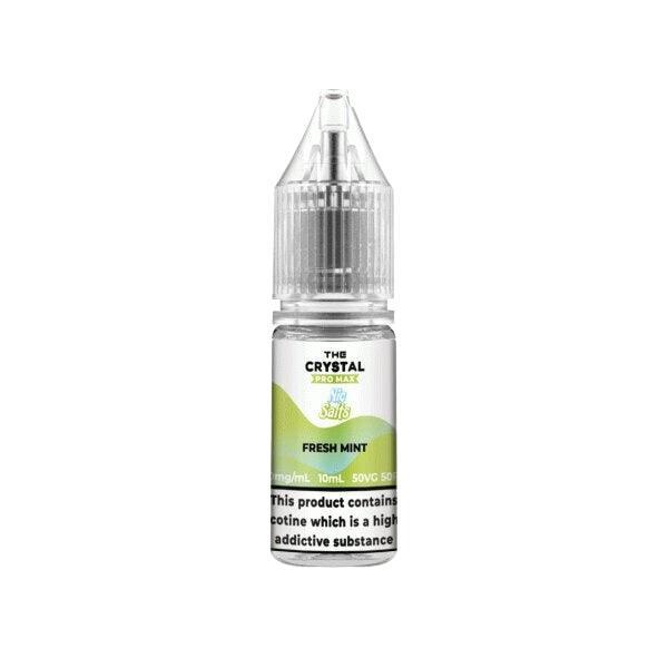 Crystal Pro Max Salt Fresh Mint 10ML - Vape Connect Online