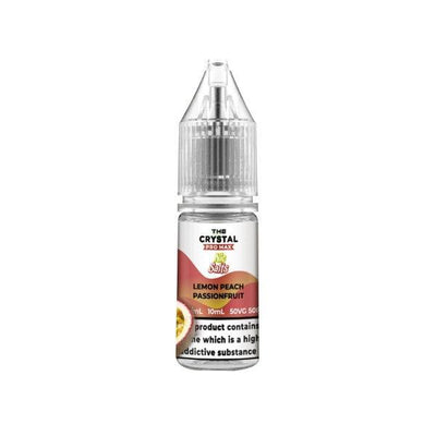 Crystal Pro Max Salt Lemon Peach Passionfruit 10ML - Vape Connect Online