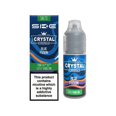Crystal SKE Salt Blue Fusion 10ml - Vape Connect Online