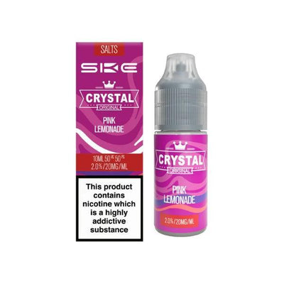 Crystal SKE Salt Pink Lemonade 10ml - Vape Connect Online