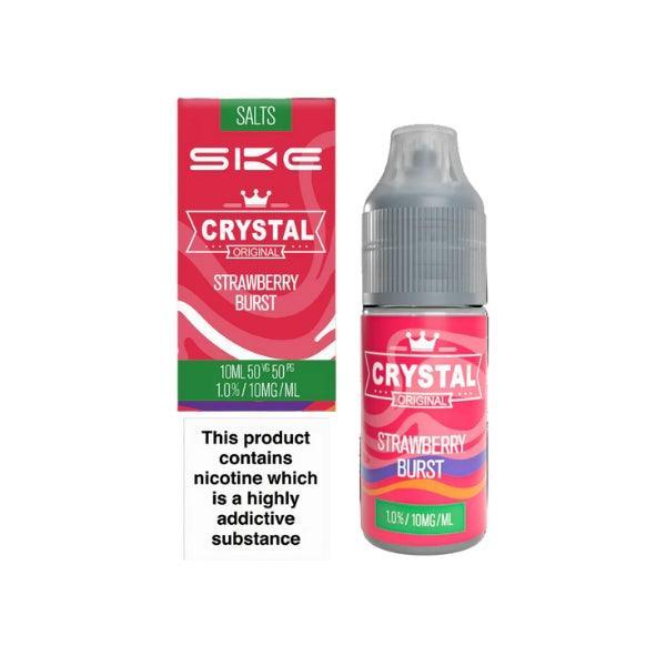 Crystal SKE Salt Strawberry Burst 10ml - Vape Connect Online