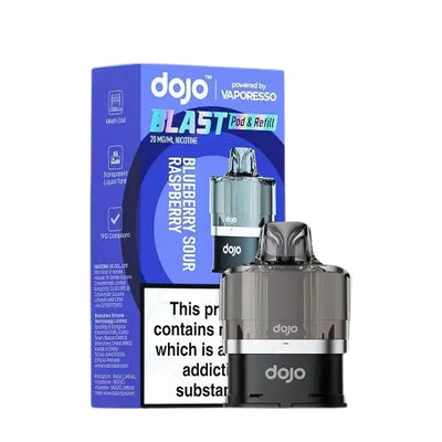 Dojo Blast 6000 Pod Blueberry Sour Raspberry