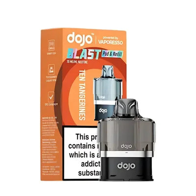 Dojo Blast 6000 Pod Ten Tangerine