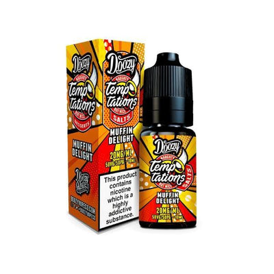 Doozy Temptations Muffin Delight Salt Nicotine 10ML - Vape Connect Online