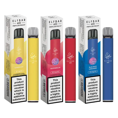 Elf Bar 600 Prefilled Pod Kit