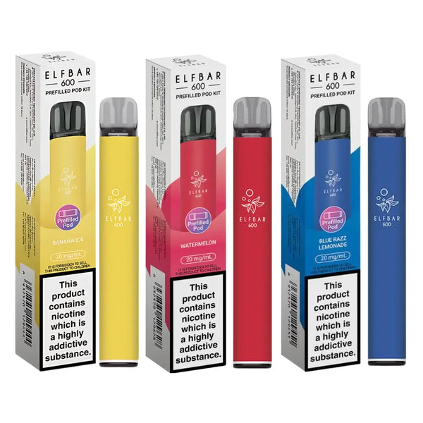 Elf Bar 600 Prefilled Pod Kit