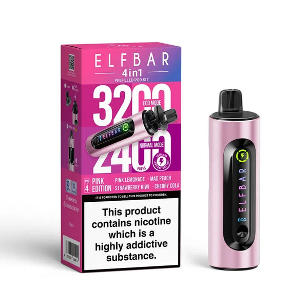 Elf Bar 4 in 1 Pink Edition
