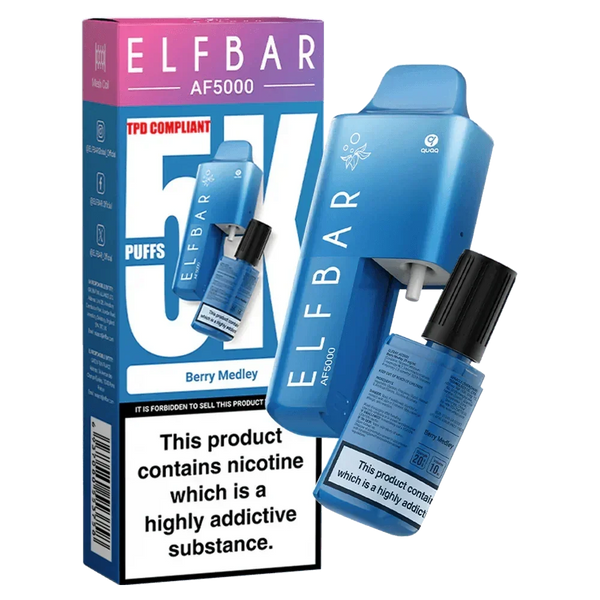 Elf Bar AF5000 Disposable Vape Berry Medley 