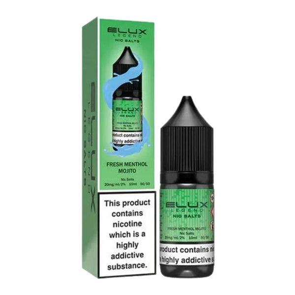 Elux Legend Fresh Menthol Mojito Nic Salt E-Liquids