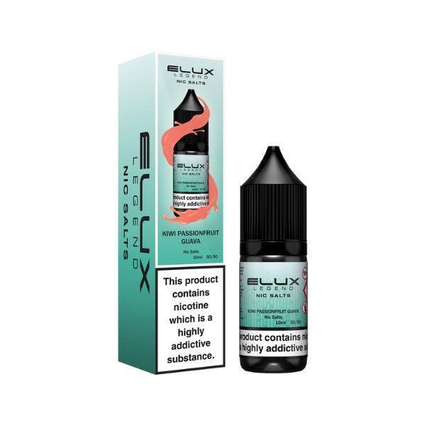 Elux Legend Kiwi PassionFruit Guava Nic Salt E-Liquids