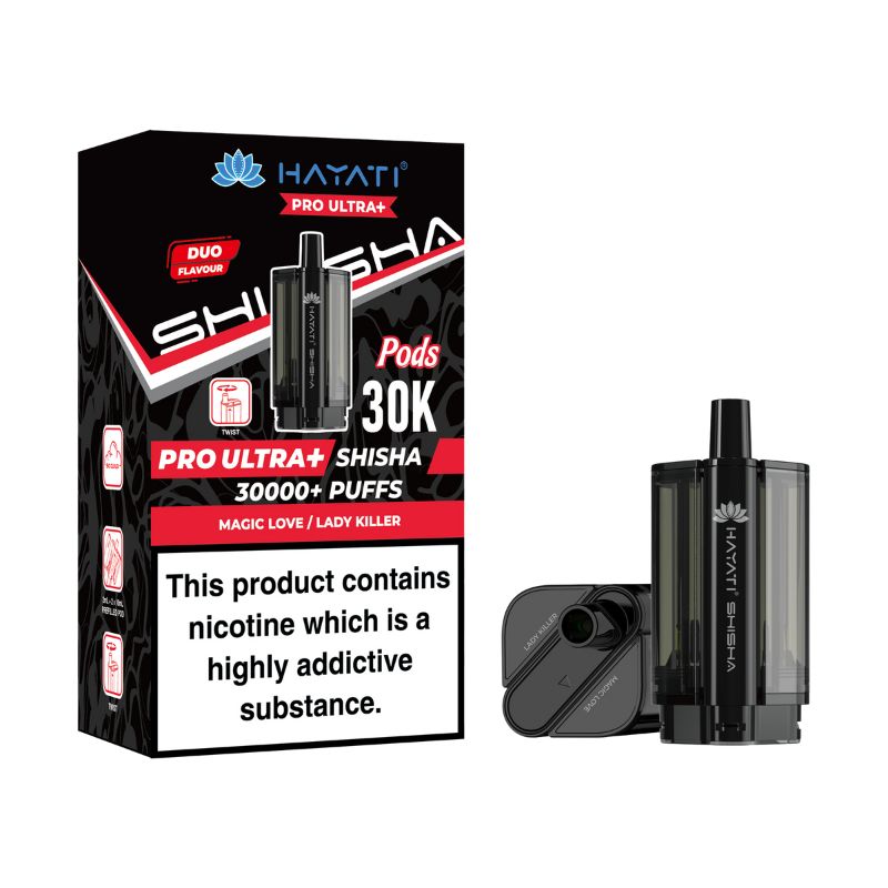 Hayati Pro Ultra Plus Shisha 30k Pods