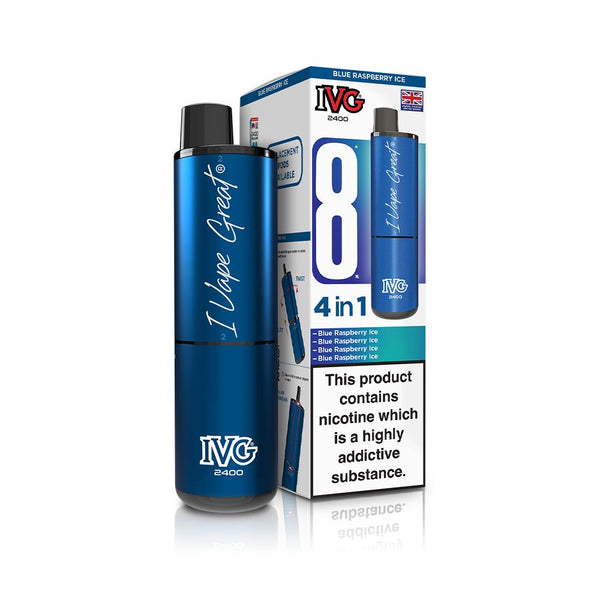 IVG 2400 Blue Raspberry Ice
