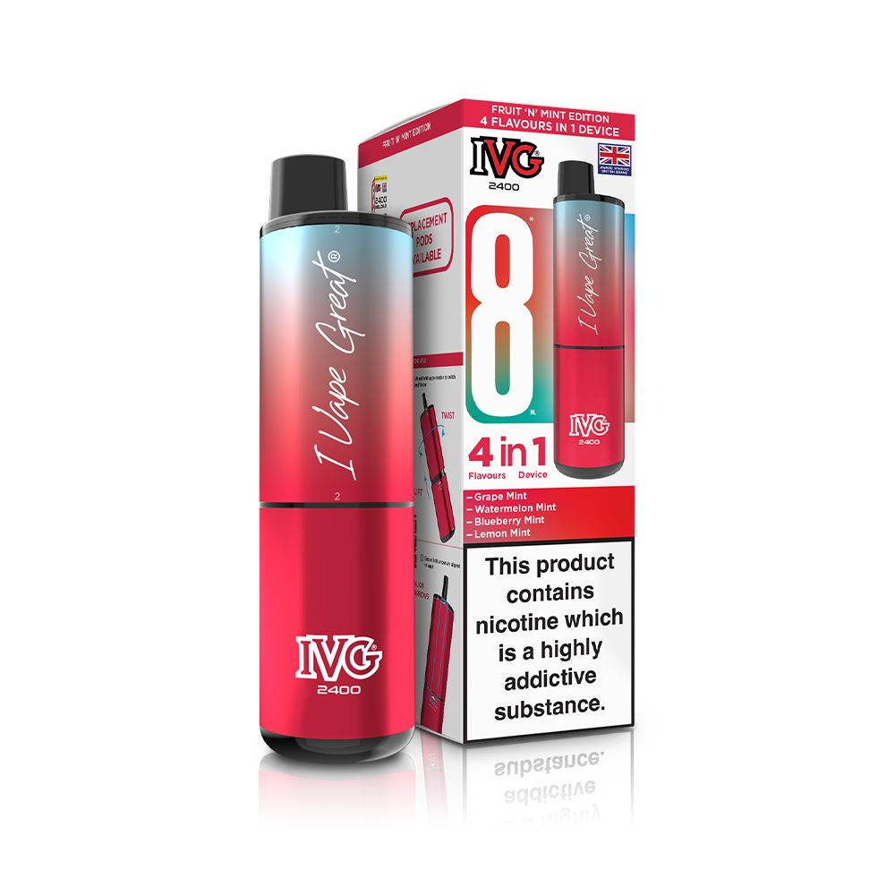 IVG 2400 Fruit N Mint Edition