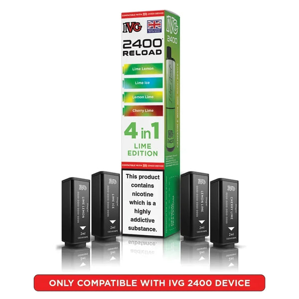 IVG 2400 Reload Pods Lime Edition