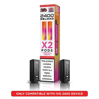 IVG 2400 Reload Pods Tropical Fruits (2 Pods)