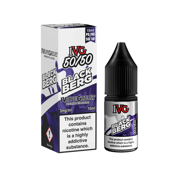 IVG 50/50 Blackberg 3MG 6MG 12MG - Vape Connect Online