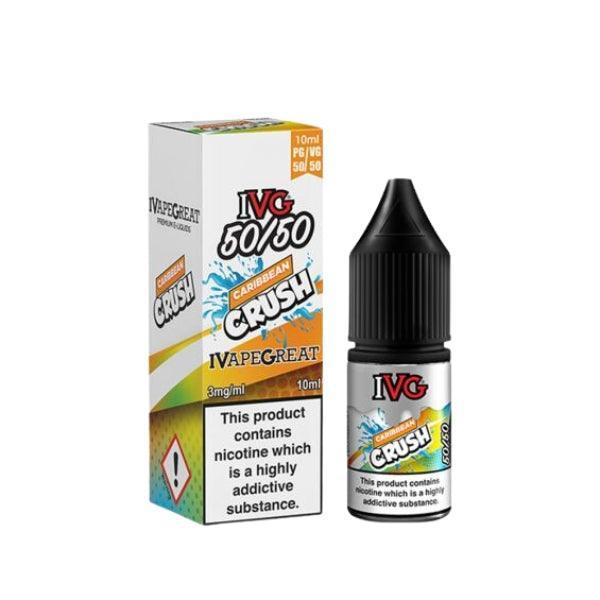 IVG 50/50 Caribbean Crush 3MG 6MG 12MG - Vape Connect Online
