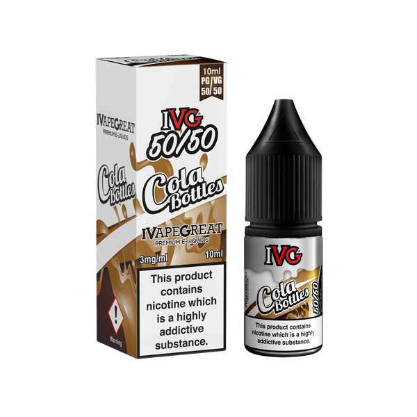 IVG 50/50 Cola Bottles 3MG 6MG 12MG - Vape Connect Online