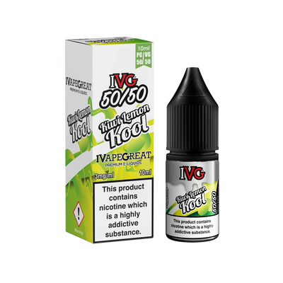 IVG 50/50 Kiwi Lemon Kool 3MG 6MG 12MG - Vape Connect Online