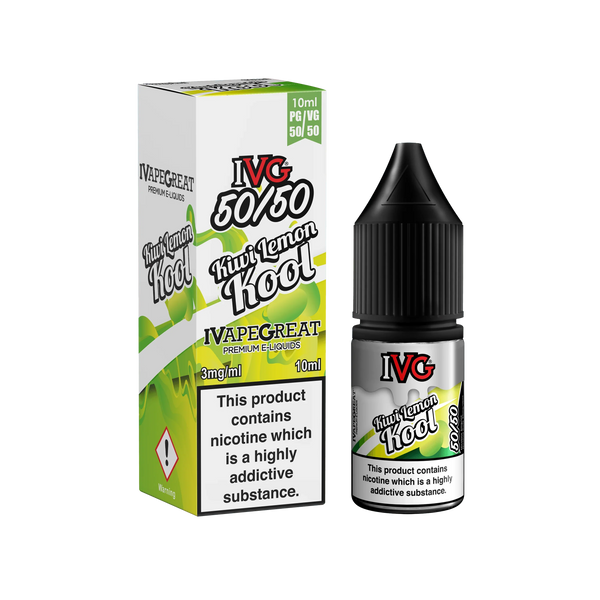 IVG 50/50 Kiwi Lemon Kool 3MG 6MG 12MG - Vape Connect Online
